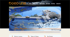 Desktop Screenshot of geo-line.co.za